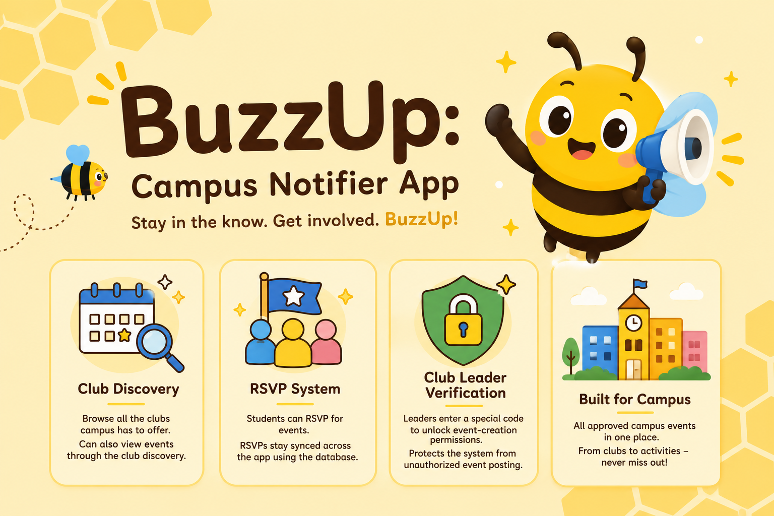 BuzzUp: Campus Event Notifier Application
