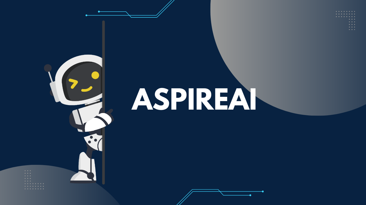AspireAI landing and dashboard screenshot