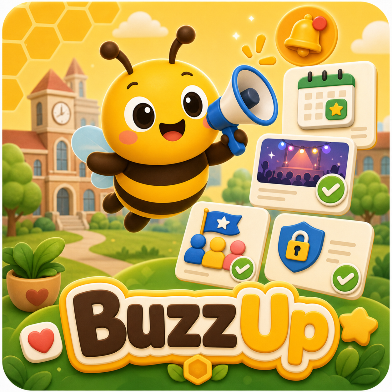 BuzzUp cartoon project thumbnail